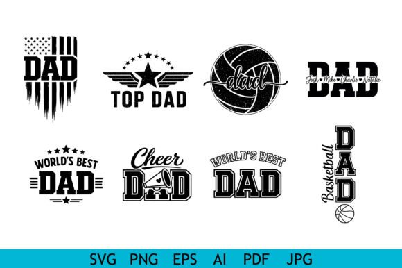 Dad Typography Quote Bundle: A Designer's Review
