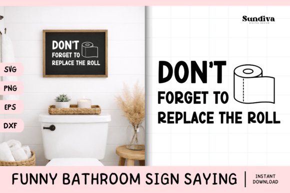 Funny Bathroom Sign Saying SVG 31: A Designer's Review