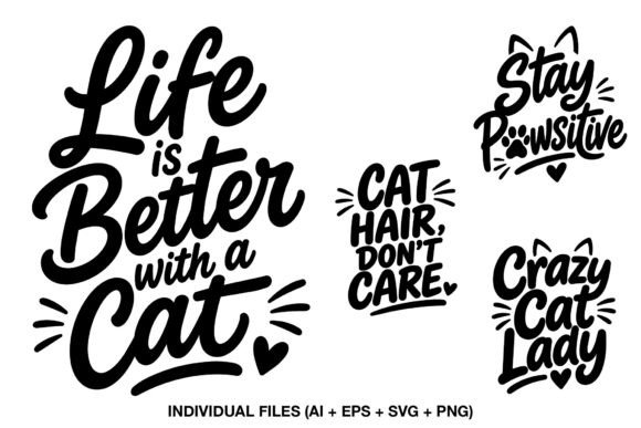 Funny Cat Quotes SVG Designs: A Designer's Review