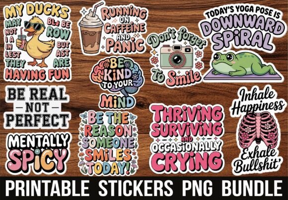 Funny Duck Motivational Quote Stickers: A Designer's Review