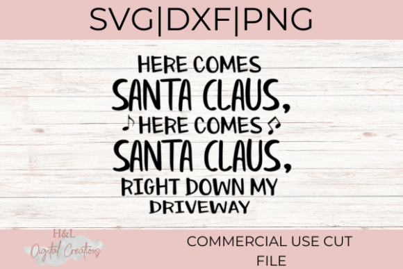Here Comes Santa Claus SVG: A Designer's Review