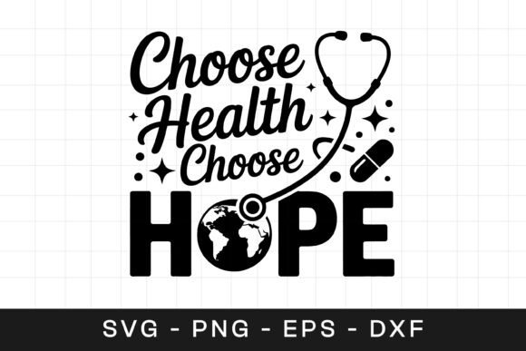 Review: Choose Health Choose Hope SVG PNG for Embroidery