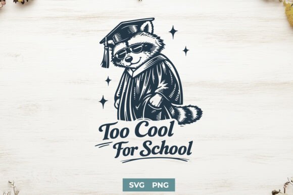 Review: Too Cool for School Funny Graduation SVG