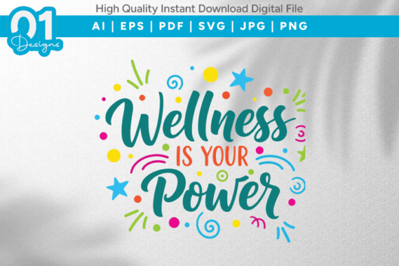 Wellness is Your Power SVG: A Designer's Review